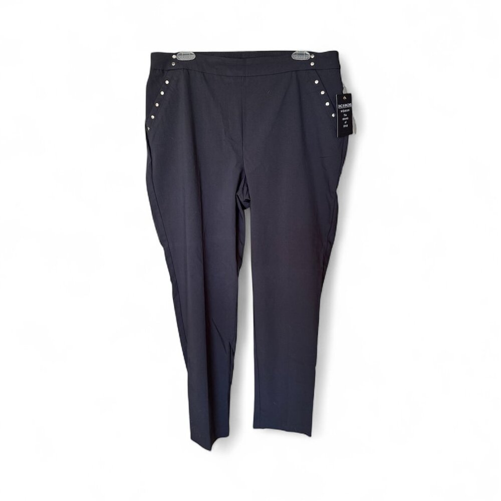 NWT Zac & Rachel The Ultimate Fit Dress Career Pant, Grey, 16W
